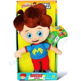 Resim Evimli Dostlar Peluş Mert Müzikli Lisanslı 