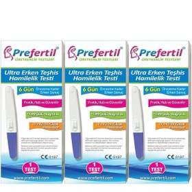 Resim Ultra Erken Teşhis Gebelik/hamilelik Testi - 3 Kutu 3 Test 