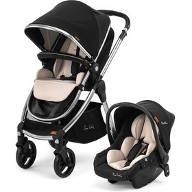 Resim Pıerre Cardın Voyager Bebek Arabası Sıyah - Siyah 