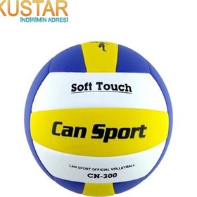 Resim Can Sport CN-300 Soft Touch Yapıştırma Voleybol Topu Mavi Sarı Mavi - Sarı 
