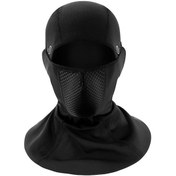 Resim Kışlık Sıcak Tutan Motosiklet Yüz Maskesi - Rüzgar Koruma Ve Tam Yüz Kaplama Siyah 