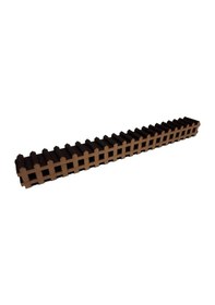 Resim Ahşap Çit Boyanabilir Ahşap Model Çiti 3x30cm 10 Adet 