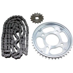 Resim HONDA CBF 150 UYUMLU ÖN-ARKA DİŞLİ ZİNCİR SET 428H 128L 15-42T NCR 