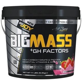 Resim BigJoy Sports Bigmass +GH Factors Çilek 5 kg 