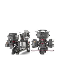 Resim Gıvı Plo2145mk Yamaha Tenere 700 19-24 - Tenere 700 World Raıd 22-25 Yan Çanta Taşıyıcı Tek Renk 