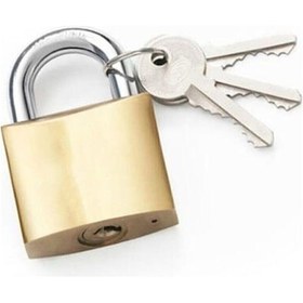 Resim Sarı Asma Kilit 32 Mm Çok Renkli 