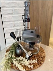 Resim Karaca Mastermaid Prosteel Cam Mutfak Robotu Antrasit 2500 W 