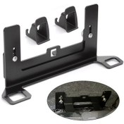 Resim Araba Emniyet Koltuğu Montaj Braketi, Evrensel Çelik Isofıx Kemer Bağlantı Mandalı, Emniyet Kemeri Braket Mandalı Siyah 