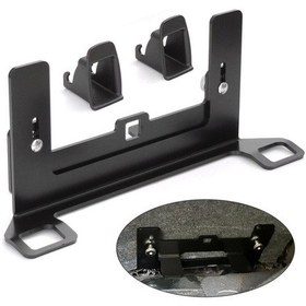 Resim Araba Emniyet Koltuğu Montaj Braketi, Evrensel Çelik Isofıx Kemer Bağlantı Mandalı, Emniyet Kemeri Braket Mandalı Siyah 