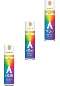 Resim Akçalı Altın Yaldız Sprey Boya 400 ml 3 Adet 