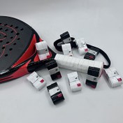 Resim 12 Adet B-Raket Sweat Band Emici Tenis Badminton Raket Tutma Kolu Yapışkanı, Kaymaz PU Kaplama, Deliksiz, Spor Tutuşu, Pürüzsüz Tasarım, Dayanıklı Malzeme, Yüksek Emicilik, Raket Sap Kılıfı, Tenis ve Badminton Oyuncular İçin 