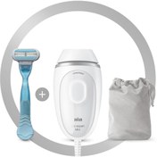 Resim Silk Expert Mini PL1124 300.000 Atımlı Yeni Nesil IPL Lazer Epilasyon Braun