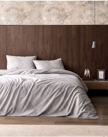 Resim Madame Coco Aurelie King Size %100 Pamuk Ranforce Baskılı Nevresim Takımı - Gri 8684427282670 Gri 