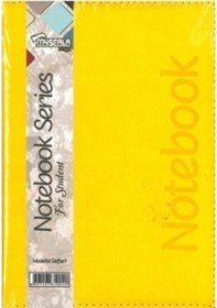 Resim Özkan Modelist Defter Suni Deri 17x24 160 Yaprak Çizgisiz Sarı 
