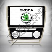 Resim NAVIDIAMOND SKODA OCTAVİA OLD 2009-2012 1 GB RAM 16 GB HAFIZA ANDROID MULTIMEDIA TEYP NAVİDİAMOND