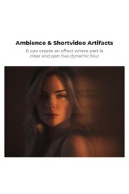 Resim K&F CONCEPT 100mm Handheld Motion Blur Prism Special Effect 