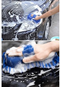 Resim Trendpoint Mikrofiber Araba Yıkama Süngeri Temizleme Oto Bakım Yı 