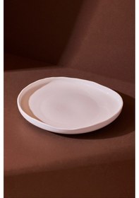 Resim Roma Porselen Tatlı Tabağı 19.4x17.3x3 Cm Beyaz 