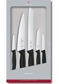 Resim Victorinox 6.7133.5g Siyah Mutfak Seti, 5 Parça 