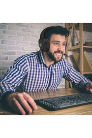 Resim Onikuma Profesyonel Oyuncu Kulaklığı Bilgisayar Gaming Kulaklık Siyah Renkli Led Pc/ps4/xbox Uyumlu 