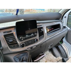 Resim Ford Transit 2020 Carbon Konsol Kaplama 