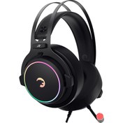 Resim Gamepower Warlord Siyah 7.1 Surround RGB Oyuncu Kulaklık Gamepower