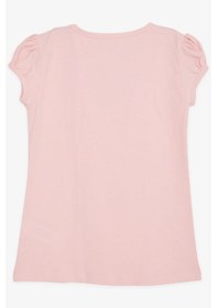 Resim Breeze Kız Çocuk Tişört Güpürlü 9 Ay-8 Yaş, Pembe-pembe Pembe 