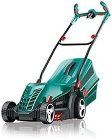 Resim Genel Markalar Bosch Home And Elektrikli Çim Bicme Makinesi Rotak 34 (1300 Watt, 34 Cm Kesme Genişliği, 20-70 