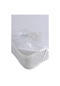 Resim Bebesi 220x200 Cm Sıvı Geçirmez Micro Alez Çarşaf Köşe Lastikli Alez Beyaz 