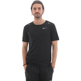 Resim Nike Dri-Fıt Rise 365 Erkek T-Shirt Siyah 