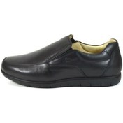 Resim Dr. Comfort 9202 Siyah Deri Ortopedik Diyabetik Erkek Ayakkabı Siyah 