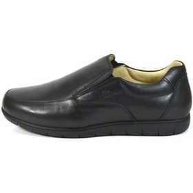 Resim Dr. Comfort 9202 Siyah Deri Ortopedik Diyabetik Erkek Ayakkabı Siyah 