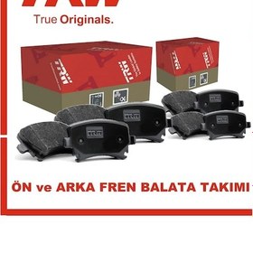Resim Honda Civic Fb7 2006-2016 Trw Ön ve Arka Fren Balatası 