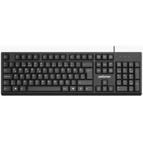 Resim Performax Kablolu Klavye Siyah 