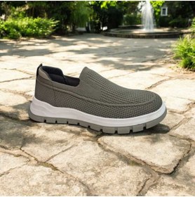 Resim GAMELU Erkek Günlük Termo Taban, Bağcıksız, %100 Pamuk Konforlu ve Ortopedik Günlük Sneaker 