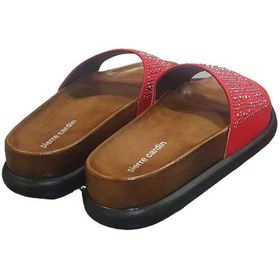 Resim Pierre Cardin Taşlı Dolgu Topuk Günlük Bayan Terlik 001 