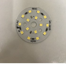 Resim 12 Volt 7 Watt SMD 5630 Ledli Hazır Led Modül 40 MM Beyaz (3 Adet) 