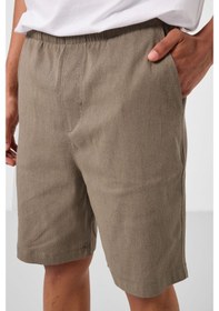 Resim Tommylife Camel Standart Fit Dokuma Hafif Esnek Chino Erkek Şort - 81291 Camel 