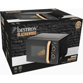 Resim Bestron 700 Watt 20 L Mikrodalga Fırın Kompakt, 5 Güç Seviyesi, Zamanlayıcı 