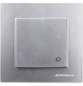 Resim Mutlusan Rita Kapaklı Topraklı Priz Inox 