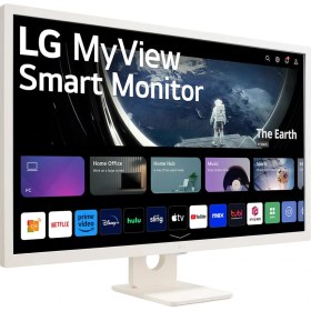 Resim Lg 31.5" 32SR50F-W Webos 8ms IPS Fhd Smart Monitör 
