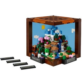 Resim Lego Minecraft Eşya Yapma Masası 21265 - Yetişkinler İçin Koleksiyonluk Yaratıcı Model Yapım 