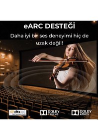 Resim Bix Premium eARC Yüksek Hızlı HDMI 2.1 Kablo 2 M 