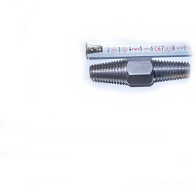 Resim rigour Ters Klavuz Diş Açma Kılavuzu Çift Başlı Duble Büyük Boy Tesisatçı Klavuzu Kırık Musluk Sökme 