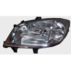 Resim Mercedes SPRINTER- 00/02; FAR LAMBASI SOL ELEKTRİKLİ/SİSLİ/ÇİZGİLİ CAM (H1/H1/H7)(TYC) 