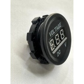 Resim Leonpro Dijital LED Ekran Voltaj Göstergesi Kırmızı Montaj Tipi Volt Göstergesi 