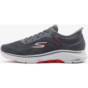 Resim Skechers Go Walk 7 - Valin Erkek Gri Yürüyüş Ayakkabısı 216550 Ccrd 