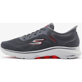 Resim Skechers Go Walk 7 - Valin Erkek Gri Yürüyüş Ayakkabısı 216550 Ccrd 