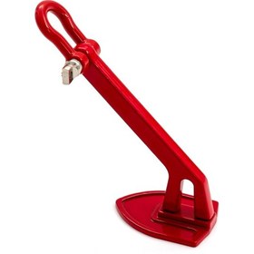 Resim Geekyou Trx4, Axial Scx10 İçin Kırmızı Alaşım Rc Araç Vinç Çapası - 69x26mm 