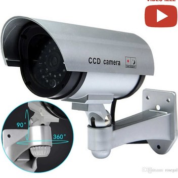 Gece Görüşlü Görünümlü Sahte Kamera Güvenlik Kamerası Sistemleri